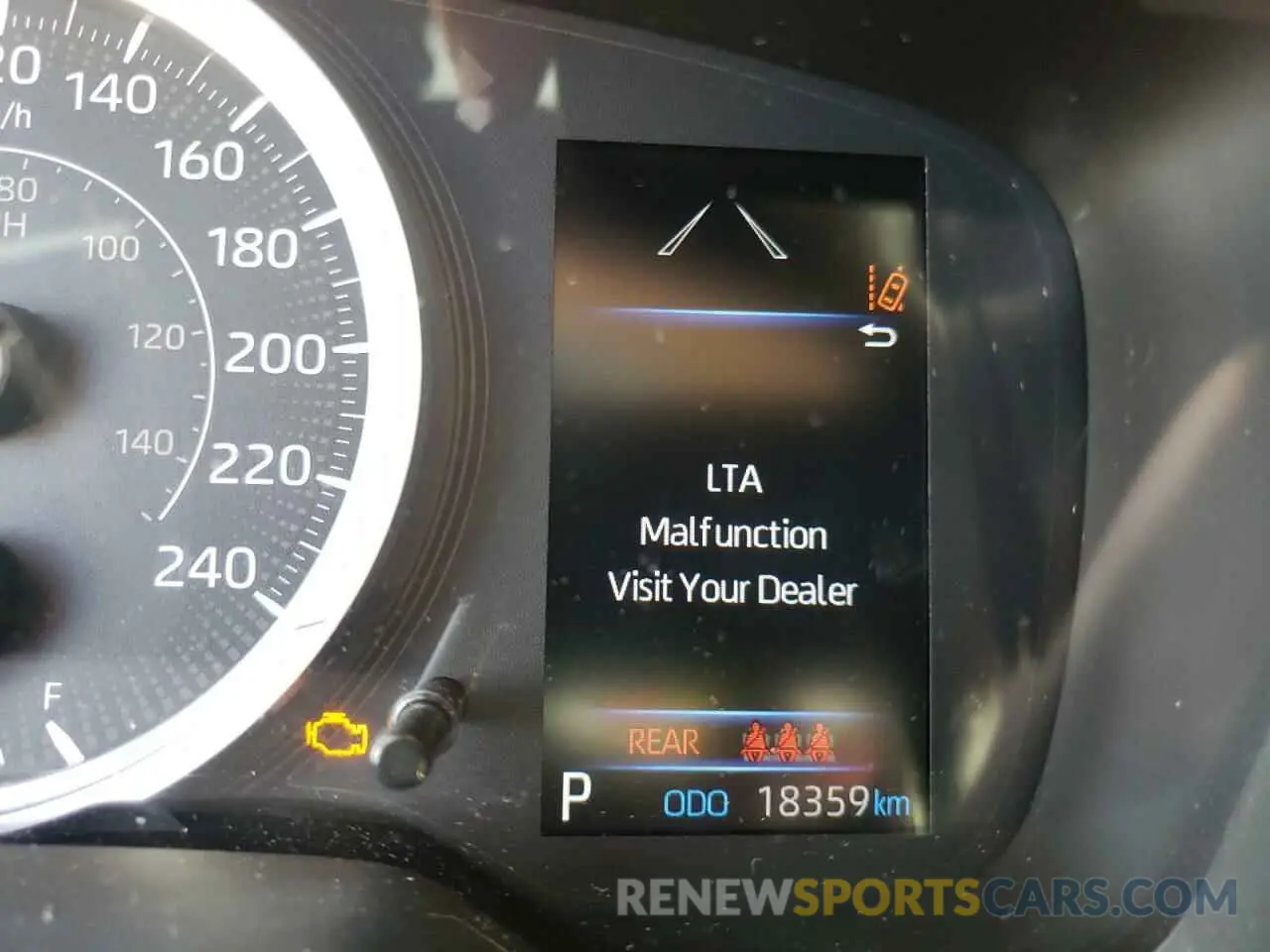 8 fotografías del automóvil dañado 5YFBPRBE2LP136366 TOYOTA COROLLA 2020