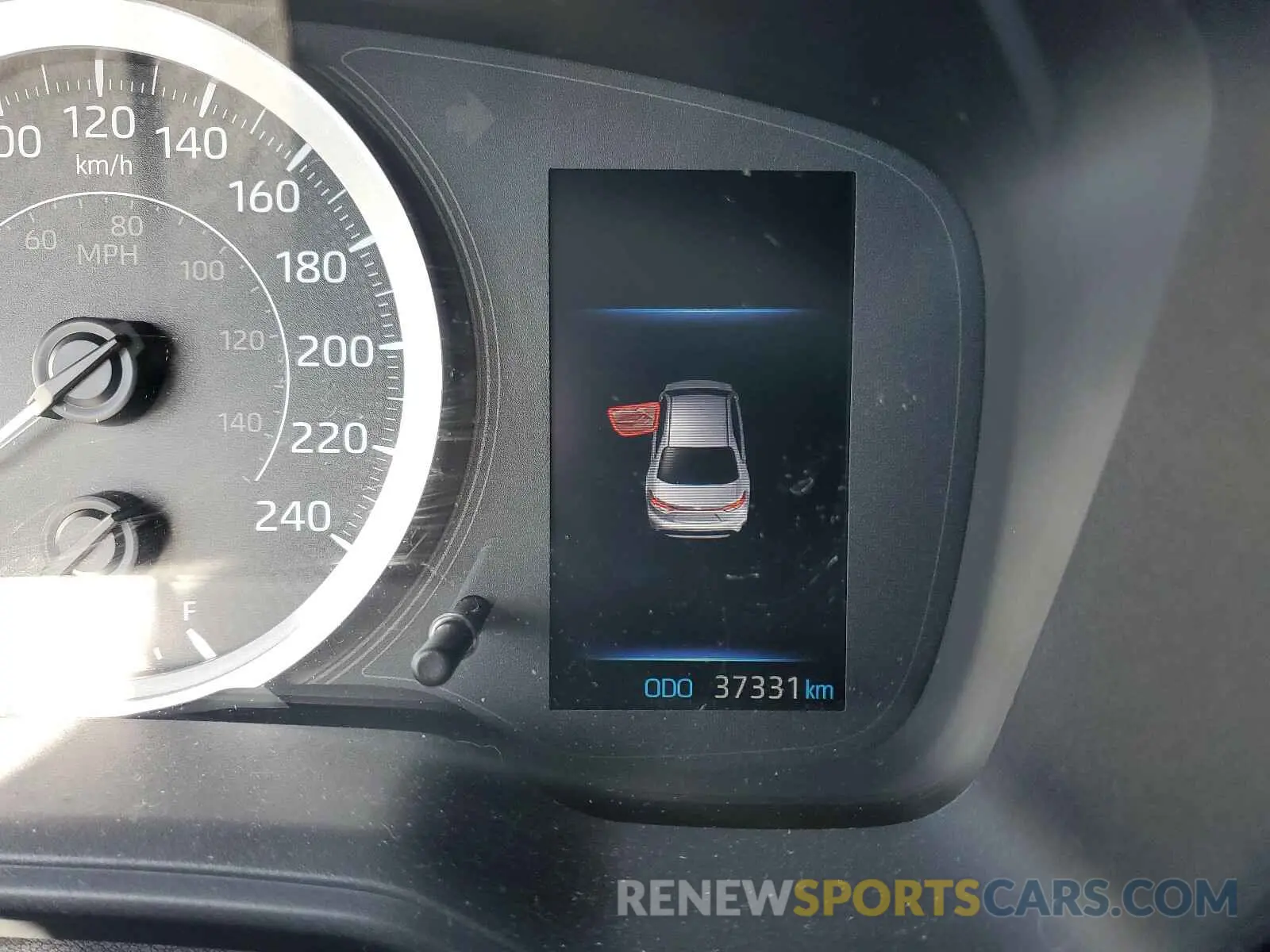 8 fotografías del automóvil dañado 5YFBPRBE4LP002670 TOYOTA COROLLA 2020