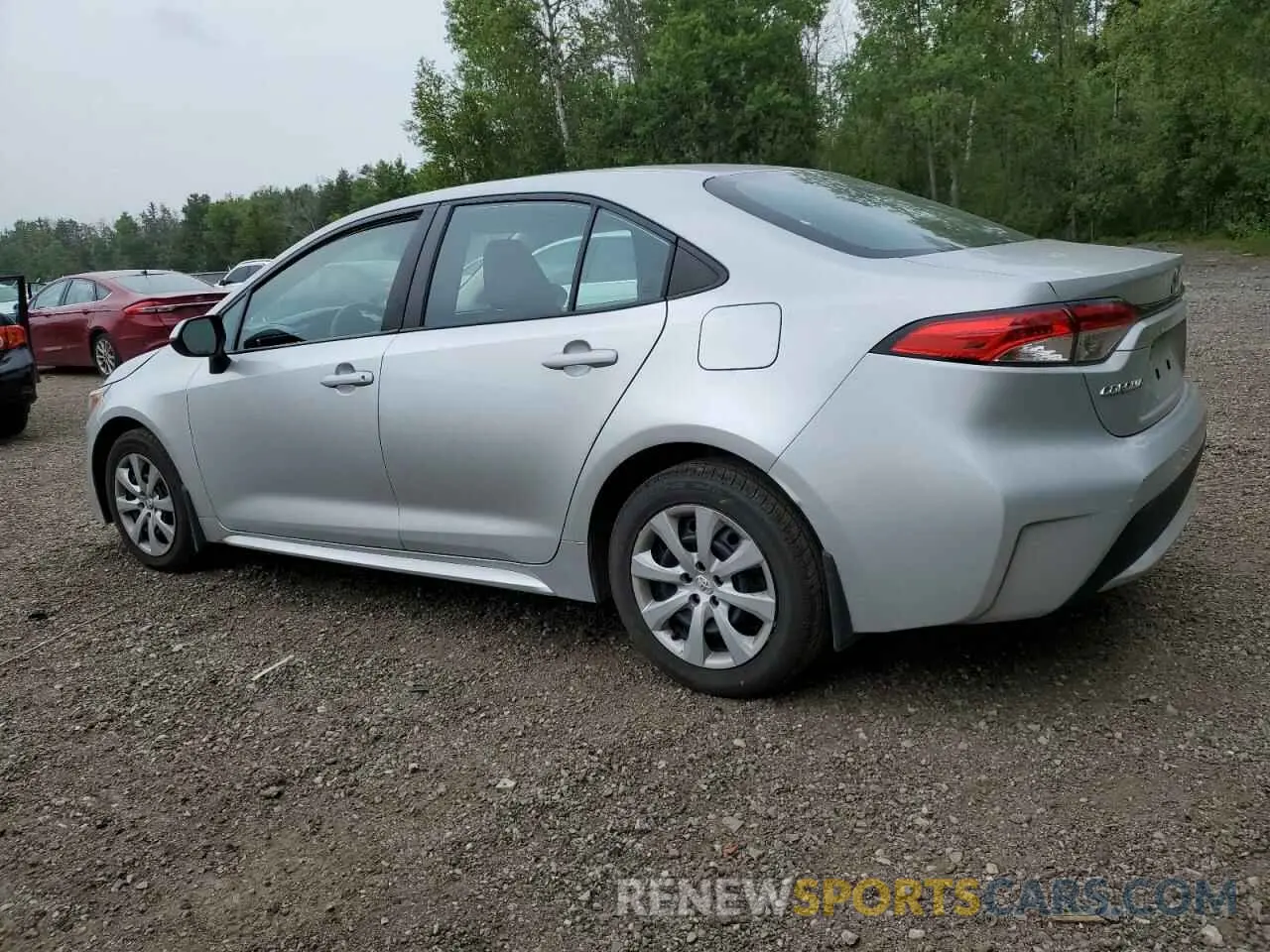 2 fotografías del automóvil dañado 5YFBPRBE4LP081967 TOYOTA COROLLA 2020