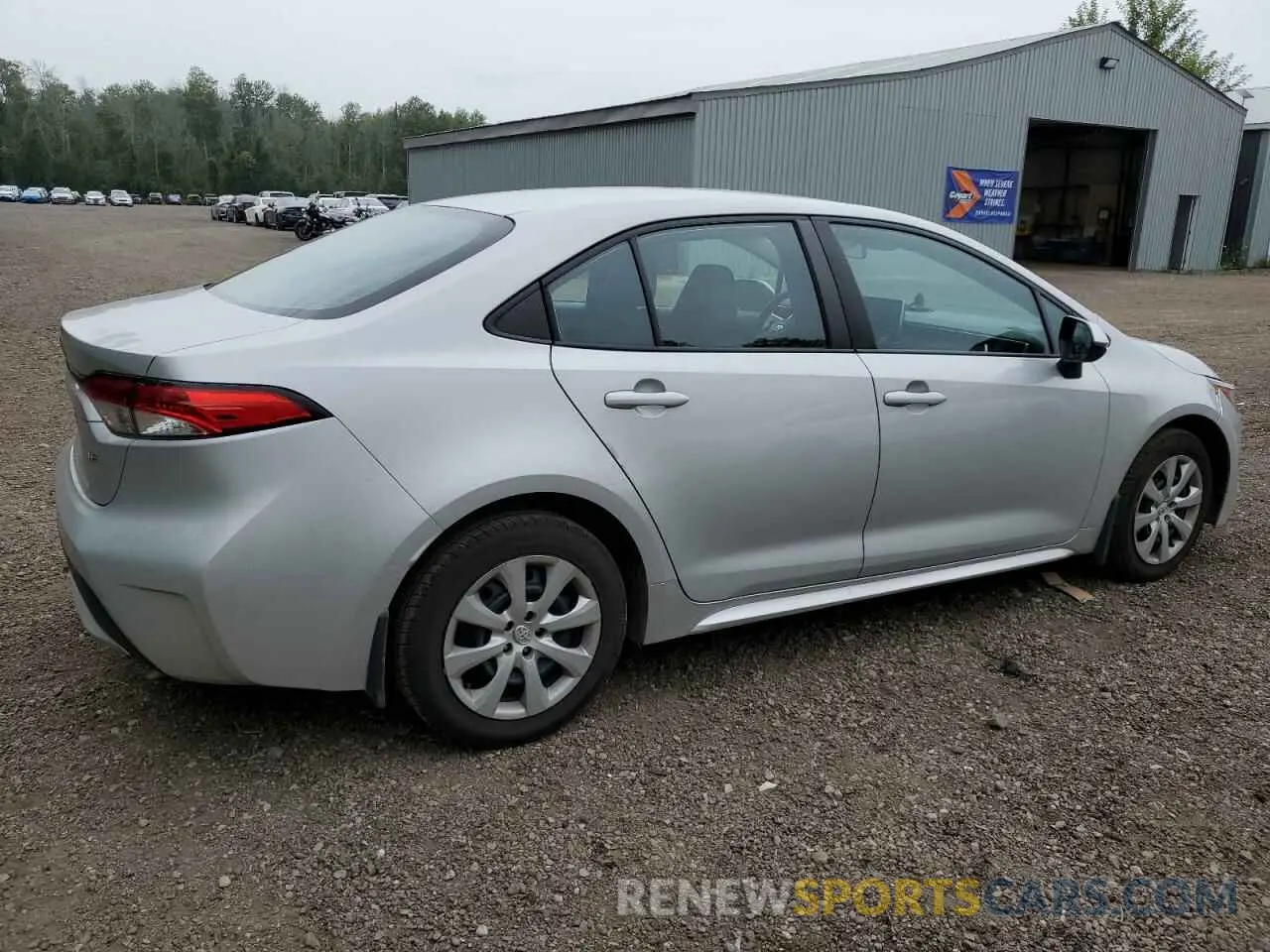 3 fotografías del automóvil dañado 5YFBPRBE4LP081967 TOYOTA COROLLA 2020