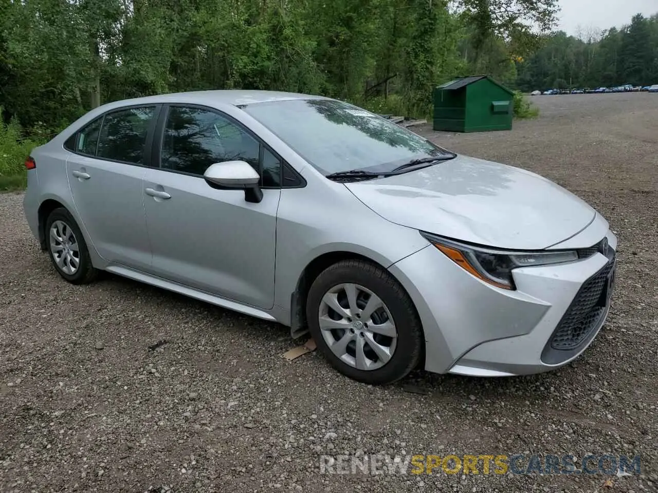 4 fotografías del automóvil dañado 5YFBPRBE4LP081967 TOYOTA COROLLA 2020