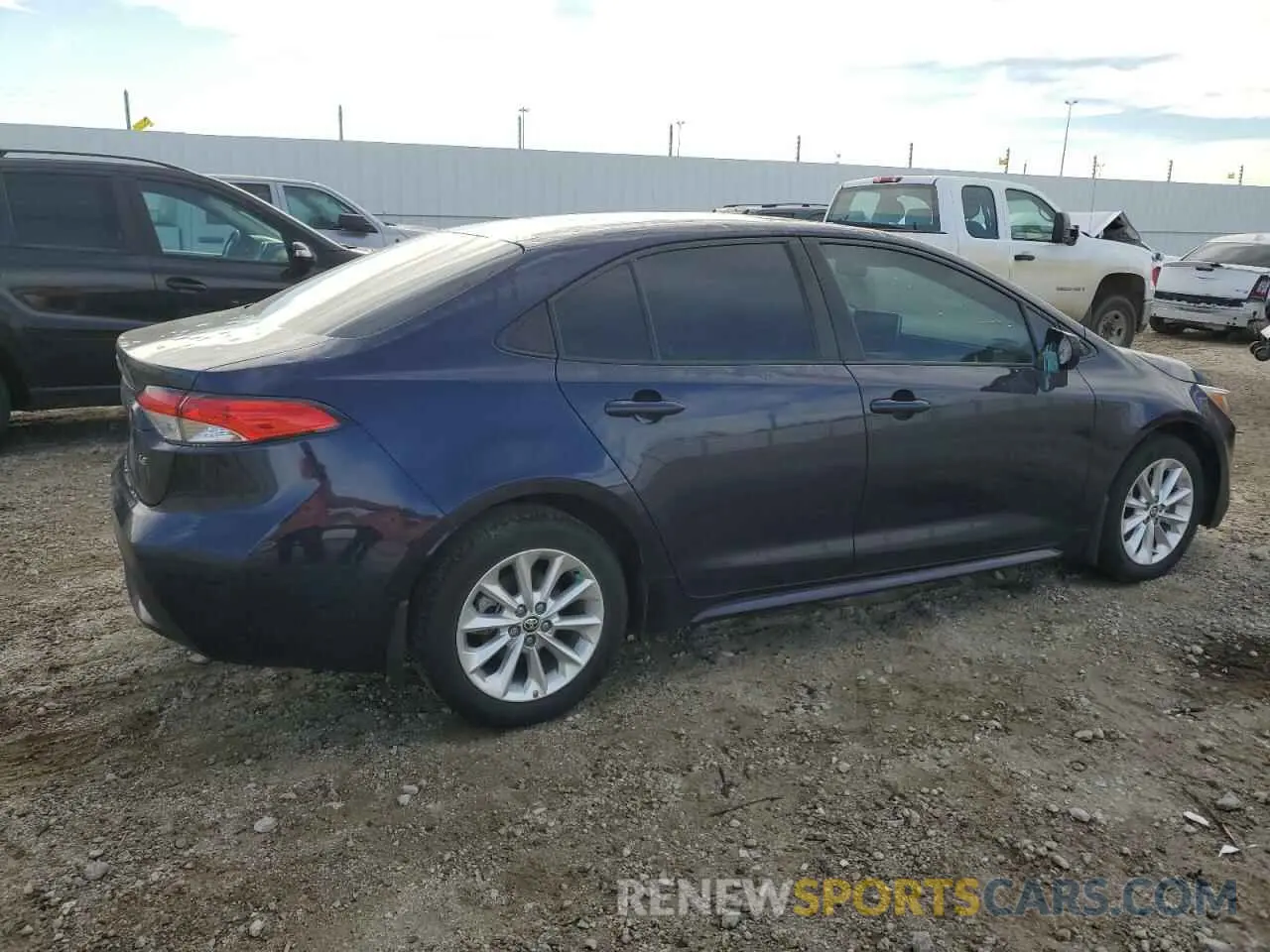 3 fotografías del automóvil dañado 5YFBPRBE5LP029263 TOYOTA COROLLA 2020