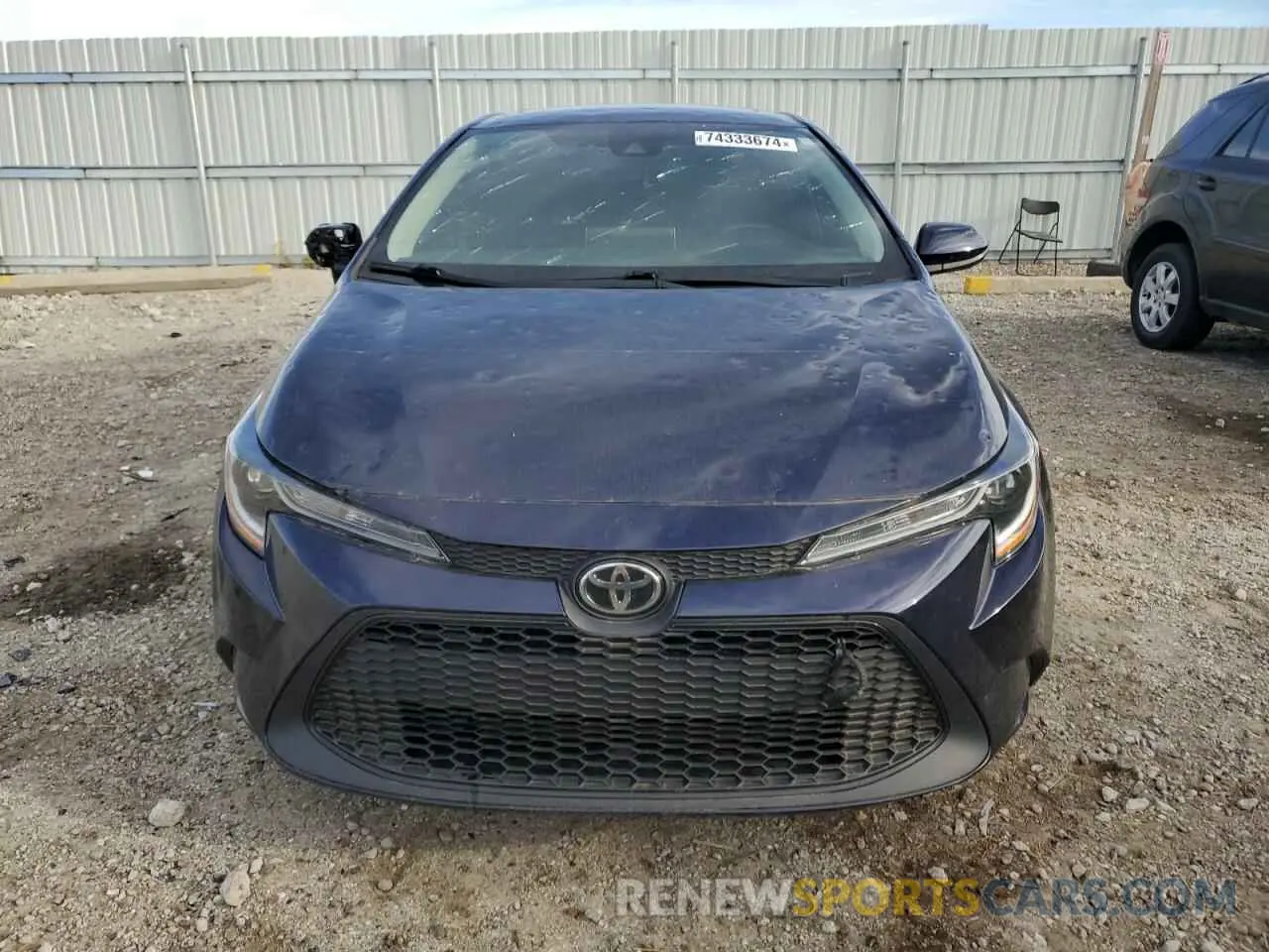 5 fotografías del automóvil dañado 5YFBPRBE5LP029263 TOYOTA COROLLA 2020