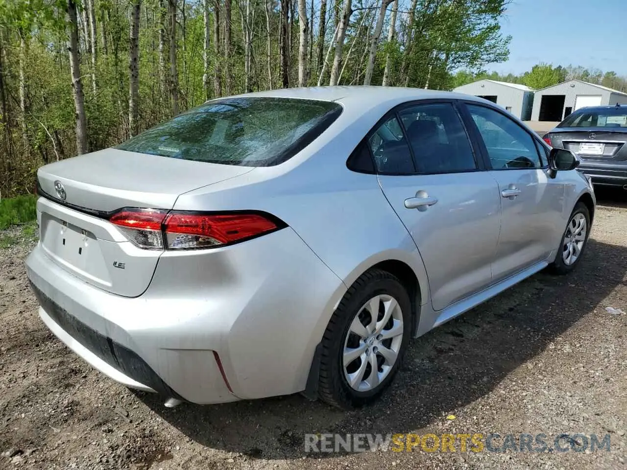 3 fotografías del automóvil dañado 5YFBPRBE8LP048728 TOYOTA COROLLA 2020