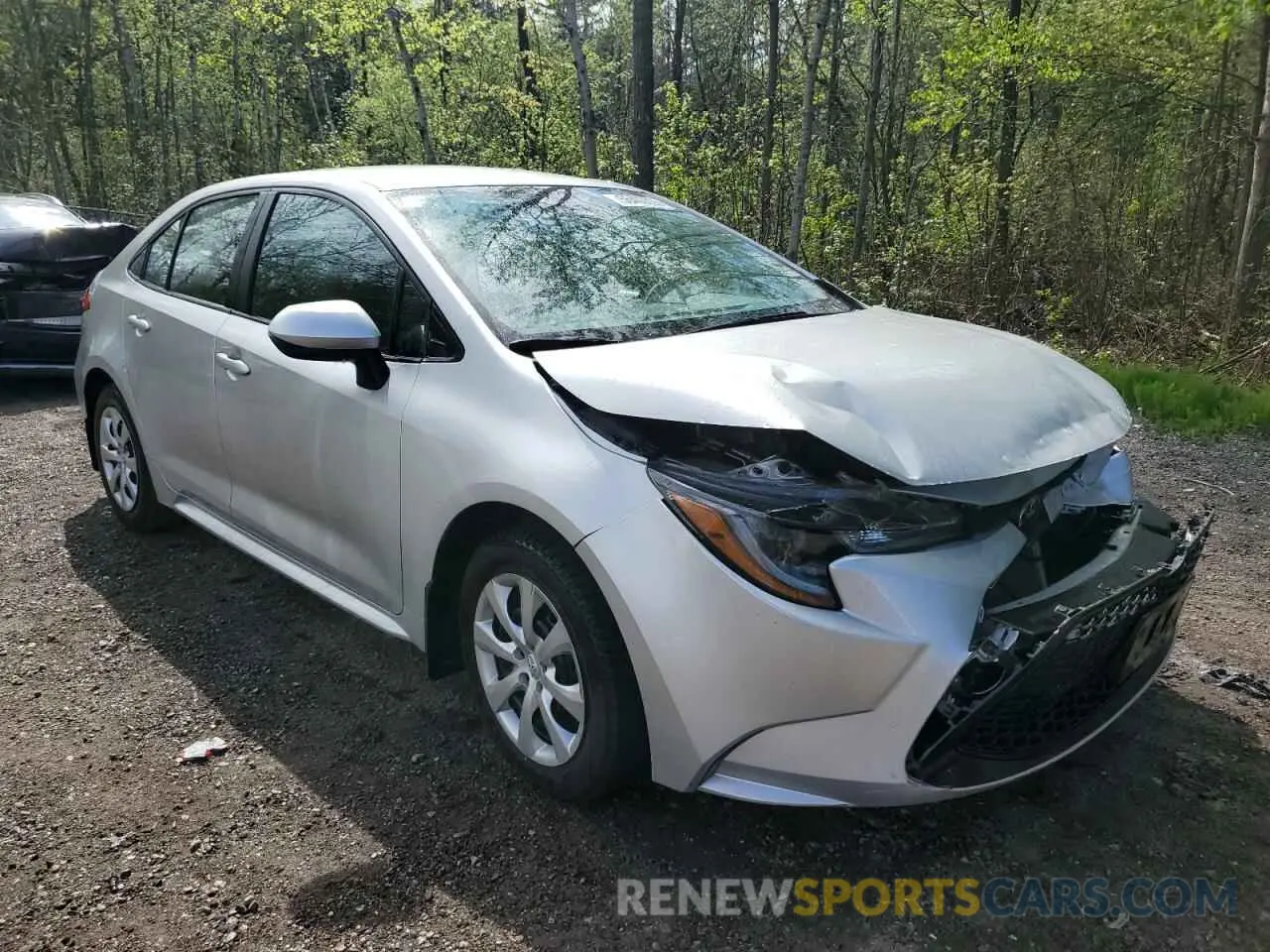 4 fotografías del automóvil dañado 5YFBPRBE8LP048728 TOYOTA COROLLA 2020