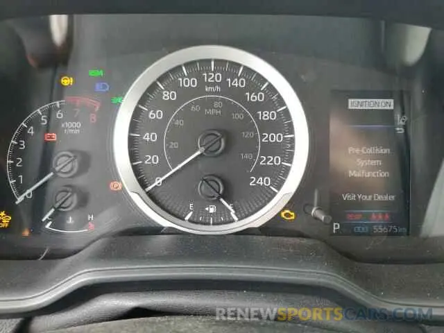 9 fotografías del automóvil dañado 5YFBPRBEXLP039724 TOYOTA COROLLA 2020
