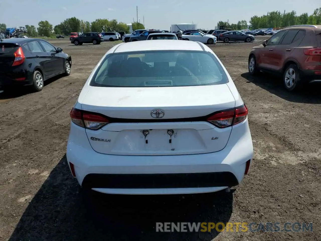 6 fotografías del automóvil dañado 5YFBPRBEXLP052795 TOYOTA COROLLA 2020