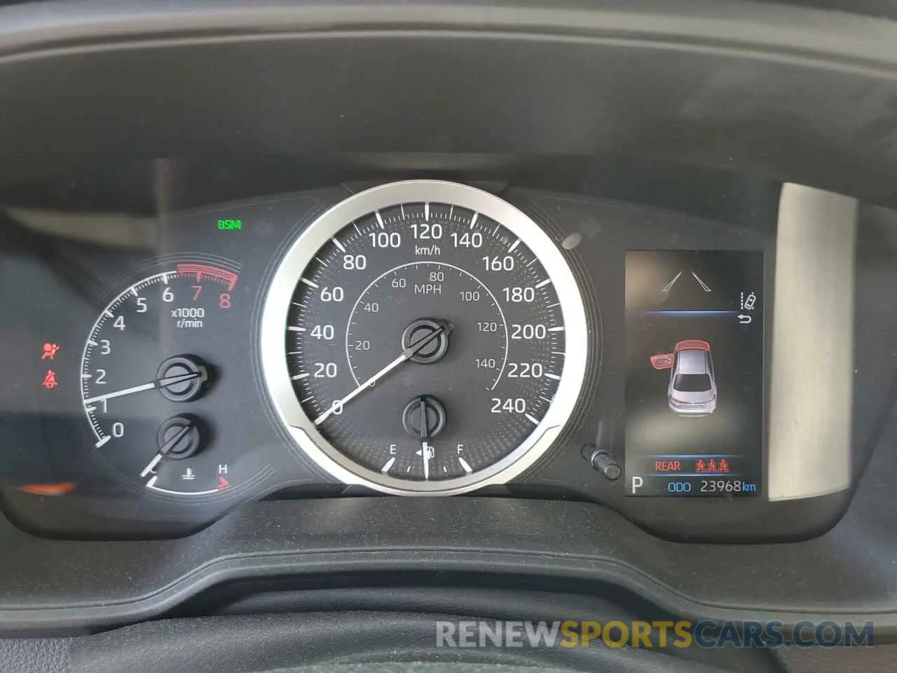 9 fotografías del automóvil dañado 5YFBPRBEXLP052795 TOYOTA COROLLA 2020