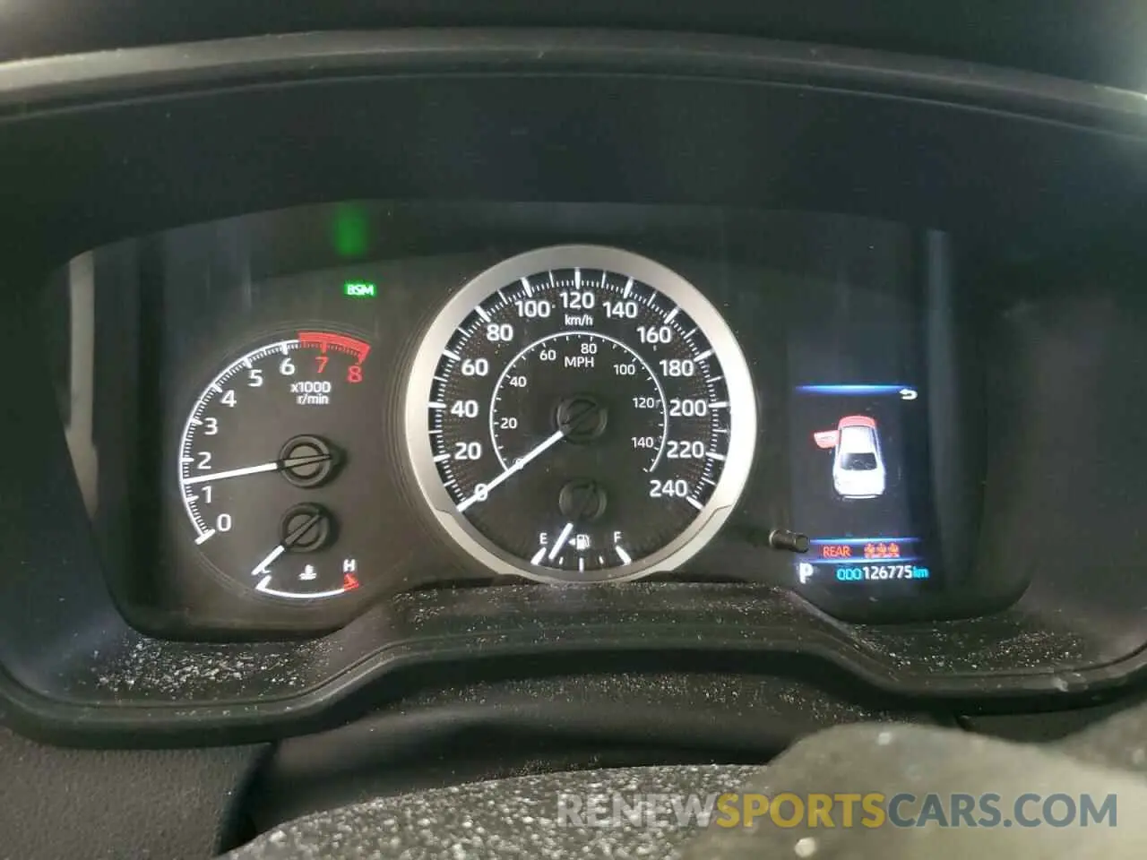 9 fotografías del automóvil dañado 5YFBPRBEXLP111652 TOYOTA COROLLA 2020