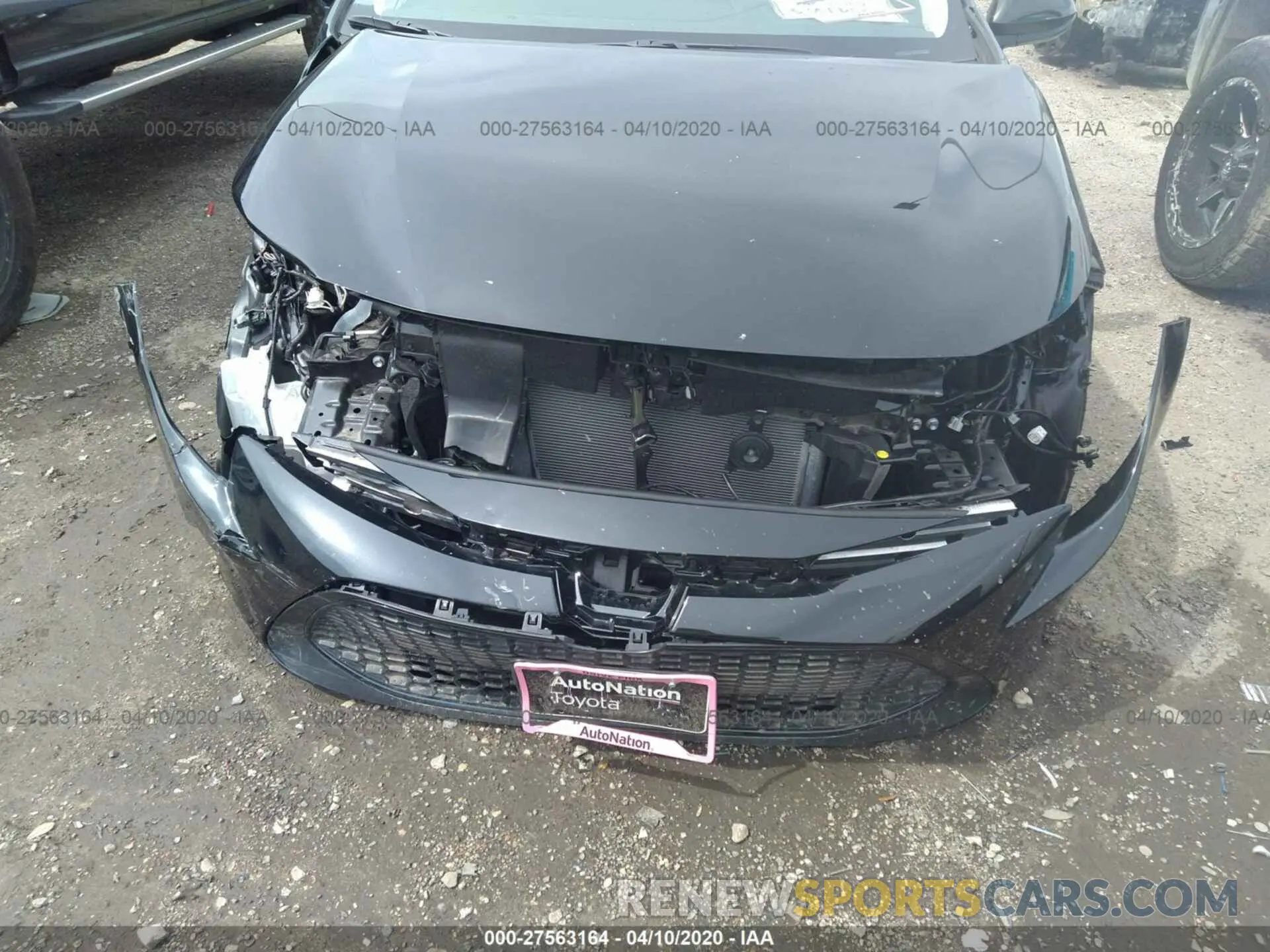 6 fotografías del automóvil dañado 5YFDPRAE0LP065940 TOYOTA COROLLA 2020