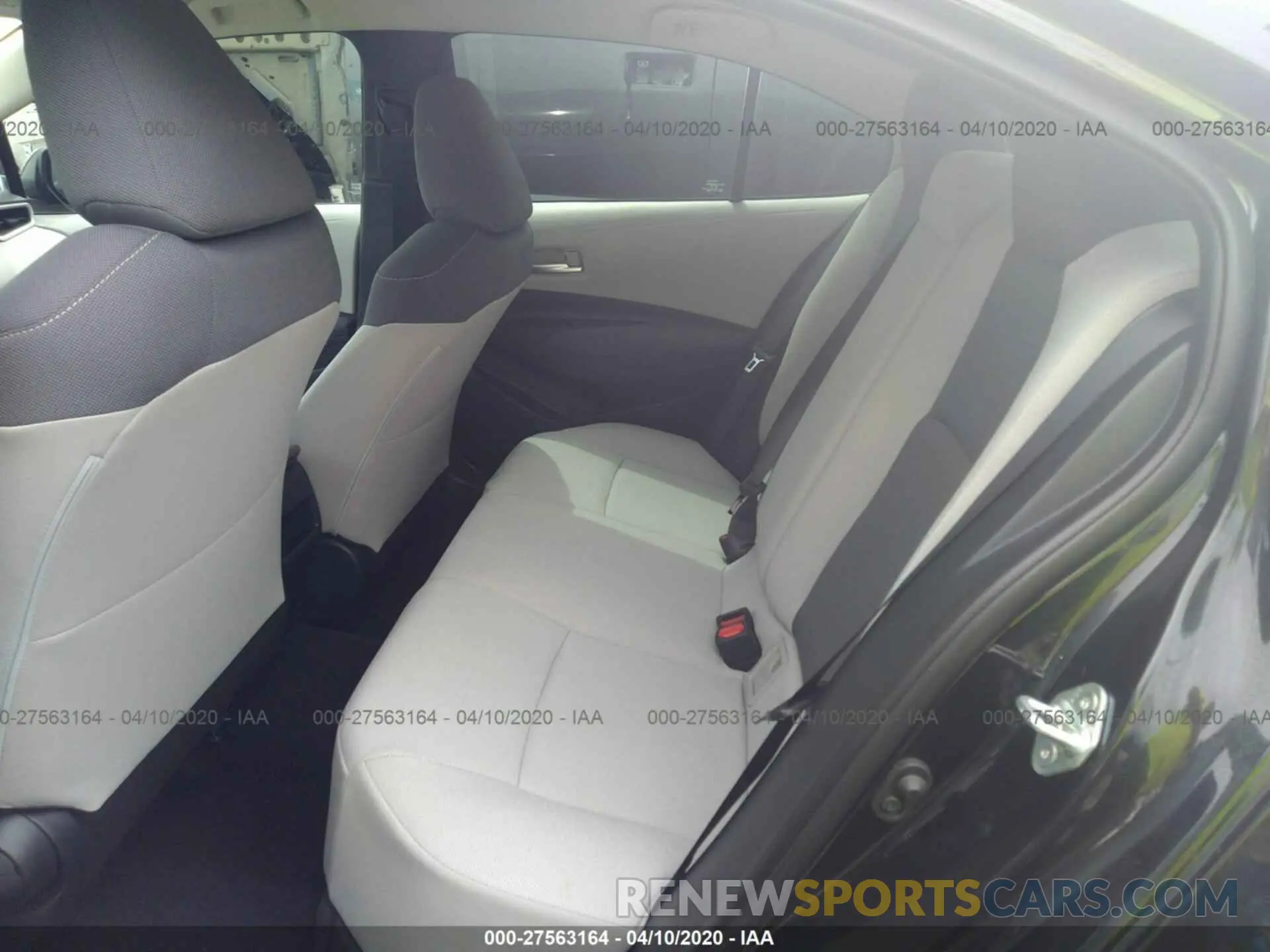 8 fotografías del automóvil dañado 5YFDPRAE0LP065940 TOYOTA COROLLA 2020