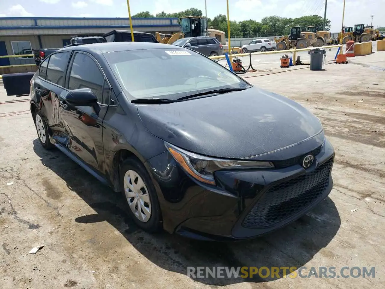 1 fotografías del automóvil dañado 5YFDPRAE0LP106194 TOYOTA COROLLA 2020