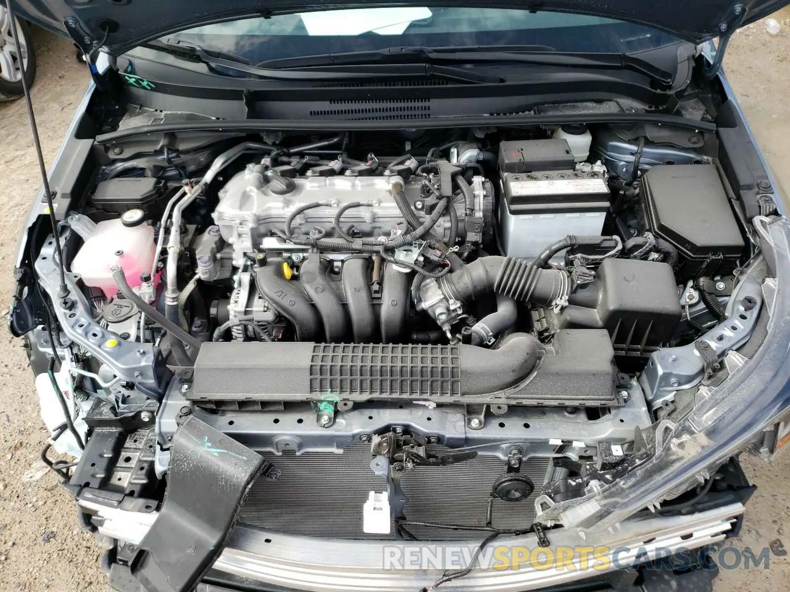 7 fotografías del automóvil dañado 5YFDPRAE0LP122413 TOYOTA COROLLA 2020