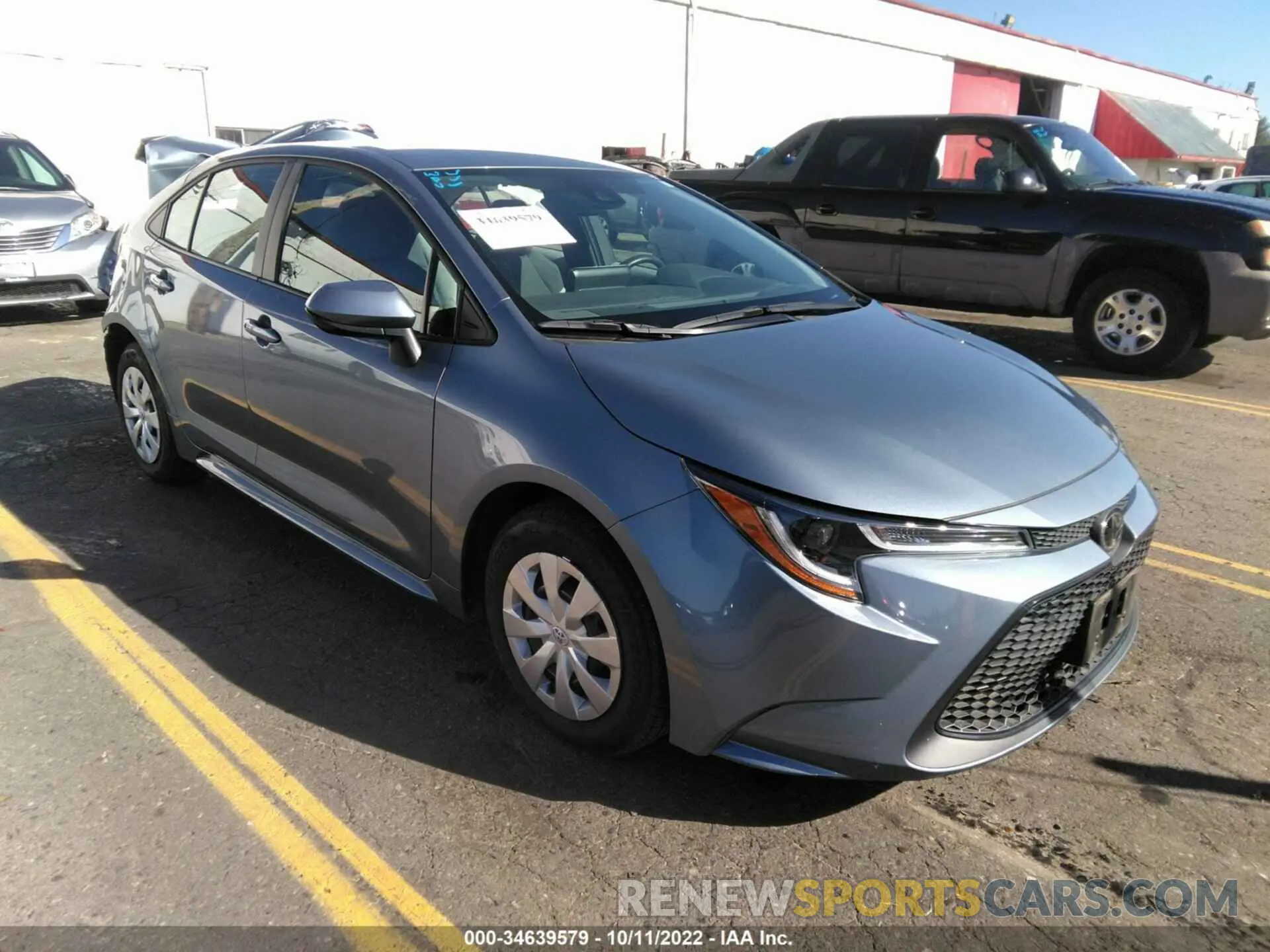 1 fotografías del automóvil dañado 5YFDPRAE1LP069978 TOYOTA COROLLA 2020