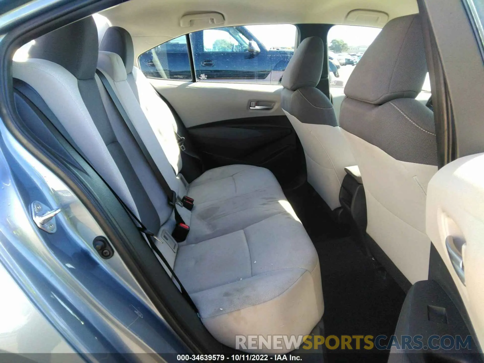 8 fotografías del automóvil dañado 5YFDPRAE1LP069978 TOYOTA COROLLA 2020