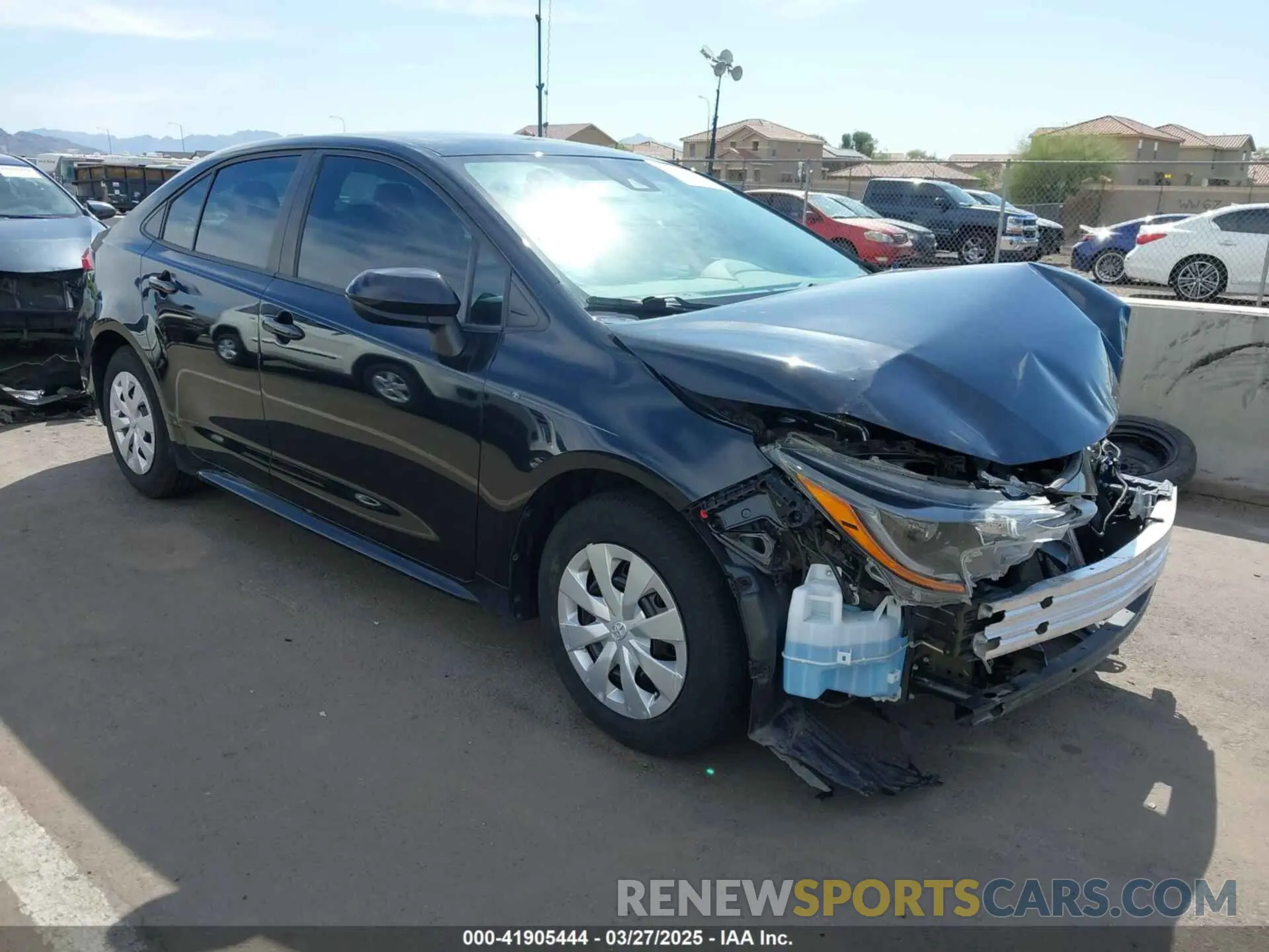 1 fotografías del automóvil dañado 5YFDPRAE2LP073568 TOYOTA COROLLA 2020