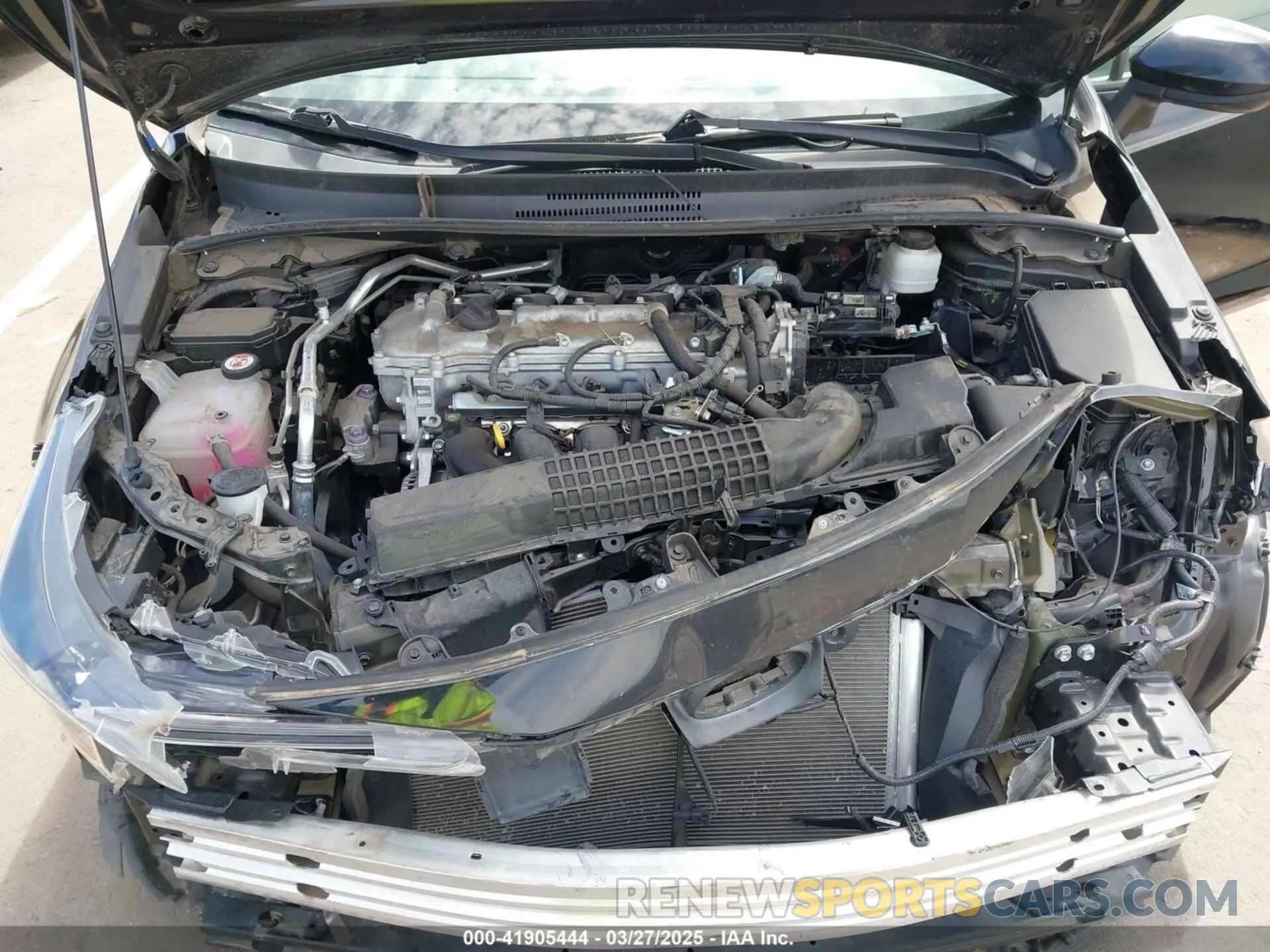 10 fotografías del automóvil dañado 5YFDPRAE2LP073568 TOYOTA COROLLA 2020