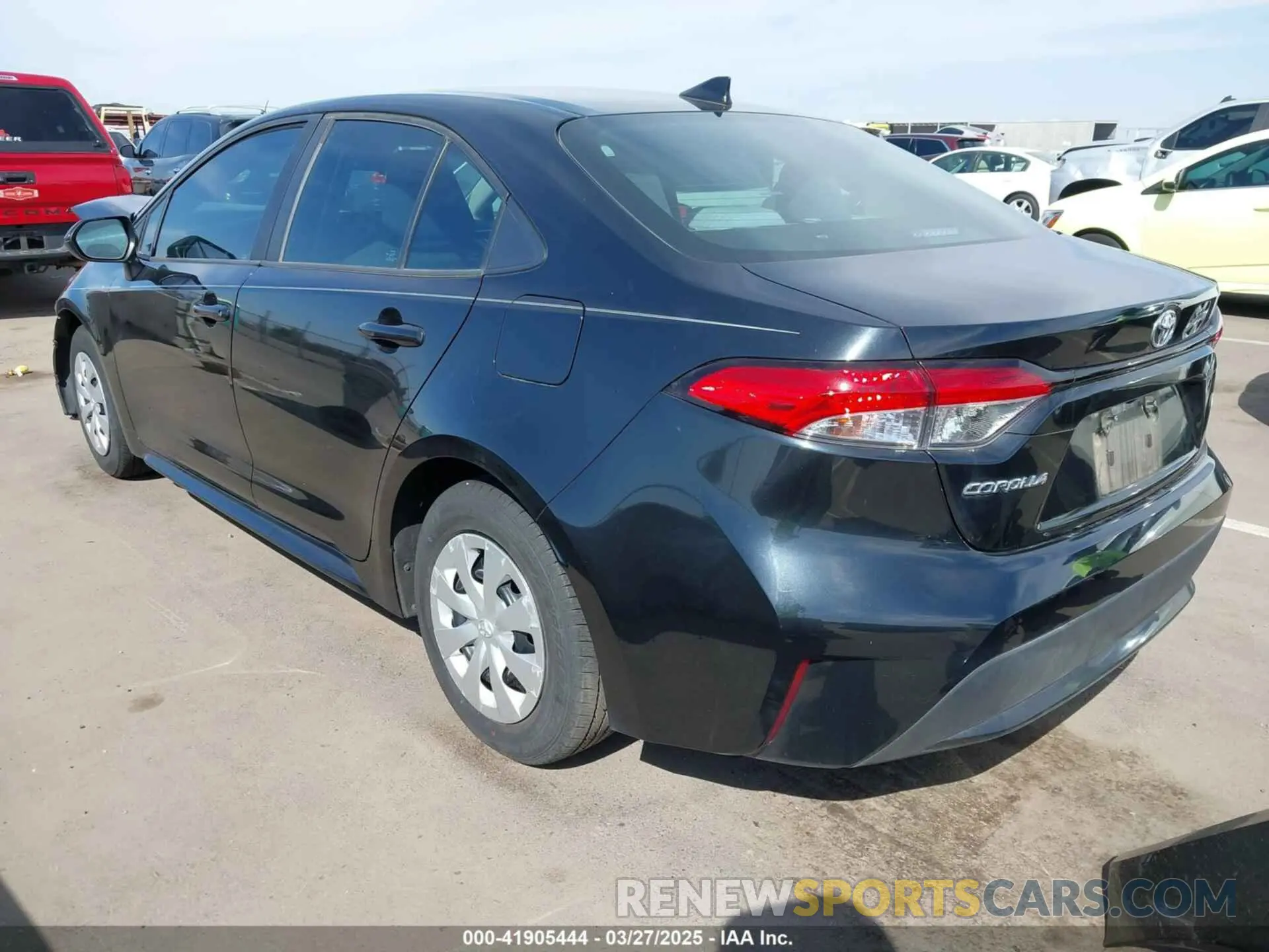 3 fotografías del automóvil dañado 5YFDPRAE2LP073568 TOYOTA COROLLA 2020