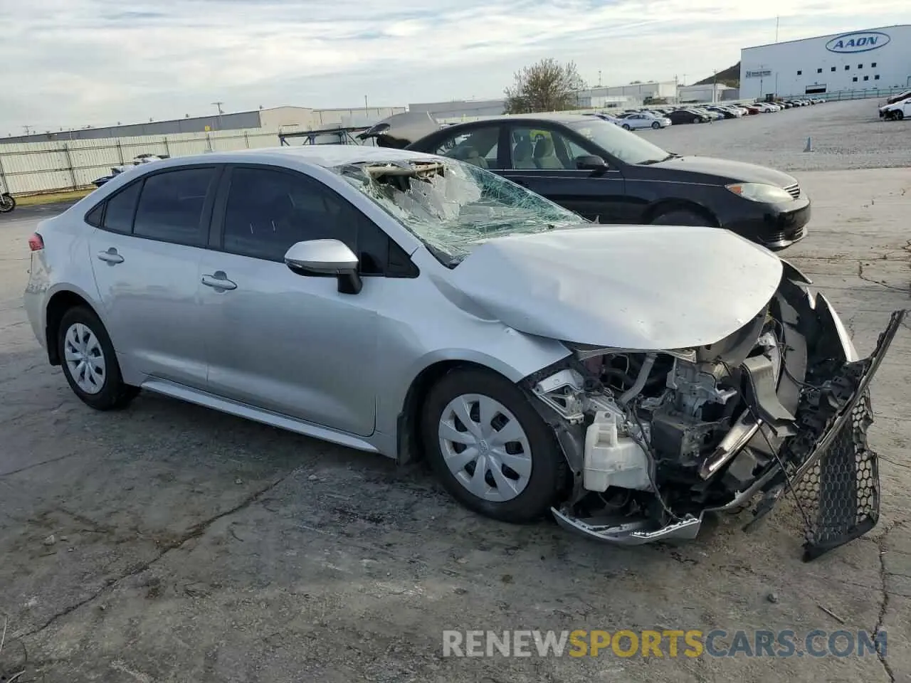 4 fotografías del automóvil dañado 5YFDPRAE2LP107623 TOYOTA COROLLA 2020