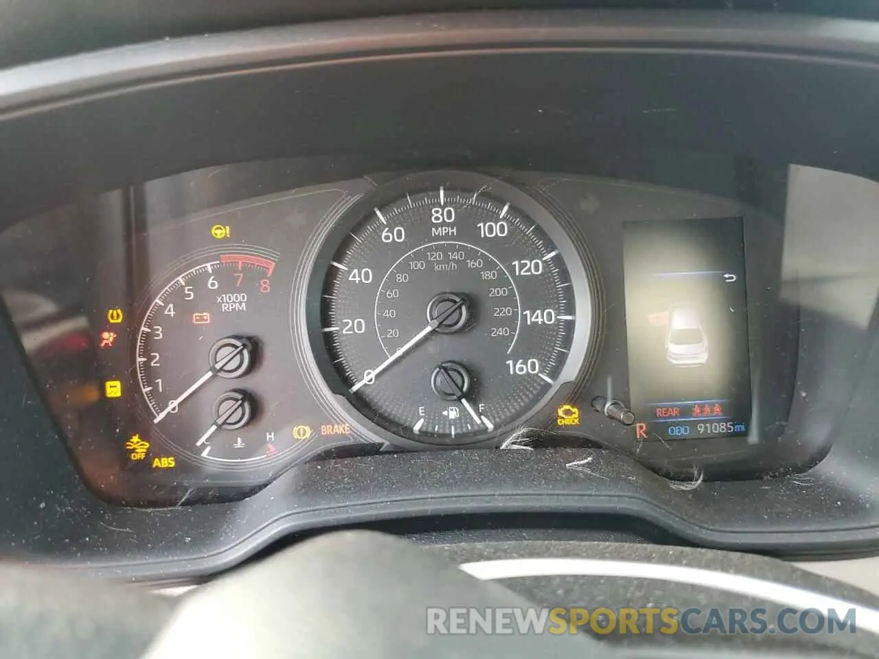 9 fotografías del automóvil dañado 5YFDPRAE2LP107623 TOYOTA COROLLA 2020