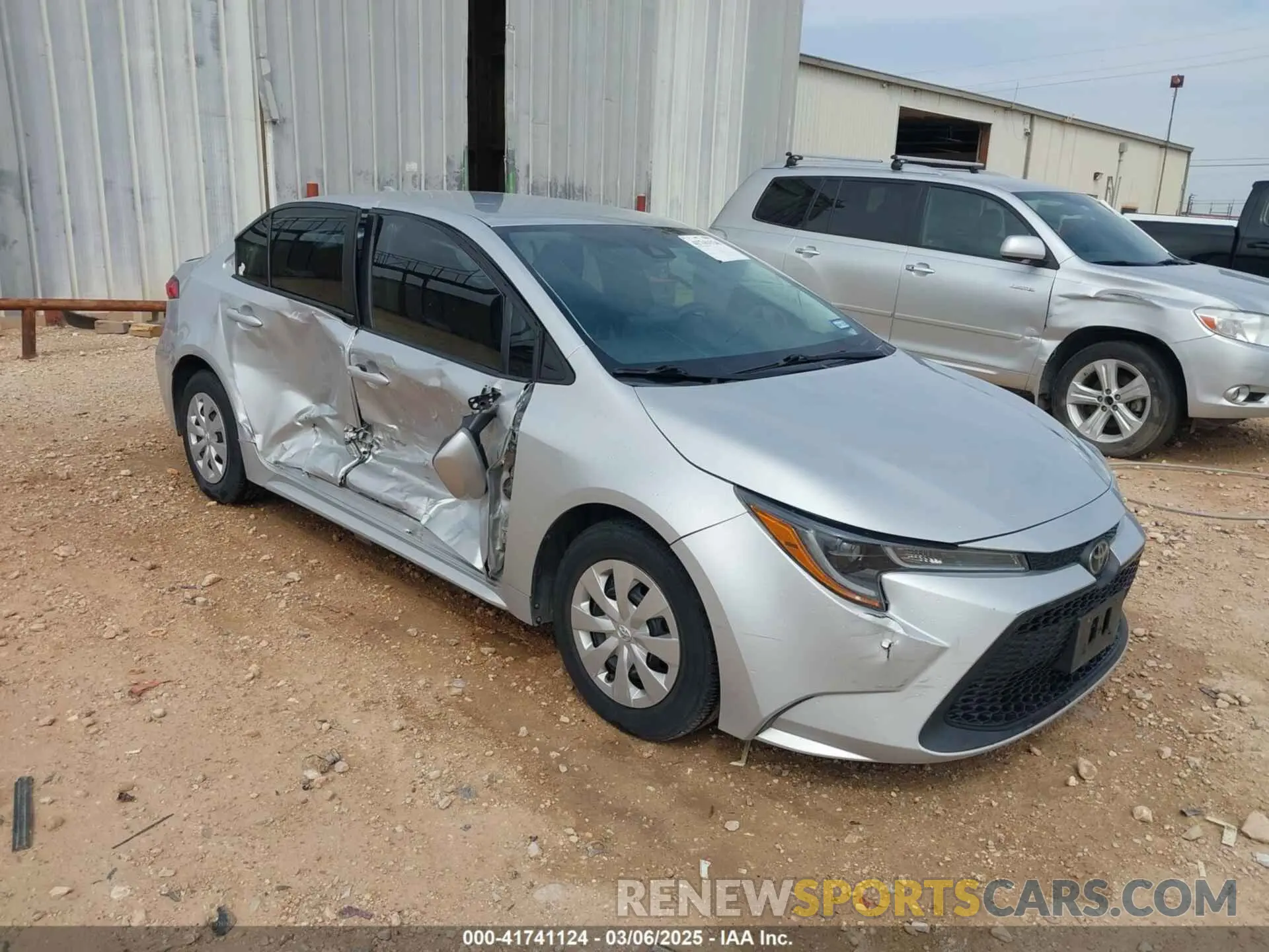 1 fotografías del automóvil dañado 5YFDPRAE3LP004632 TOYOTA COROLLA 2020
