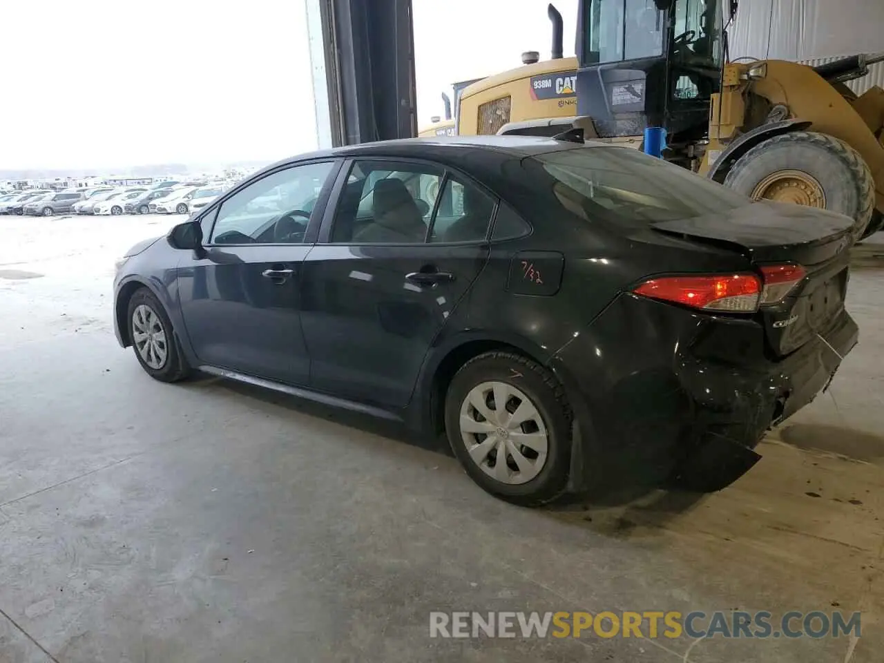 2 fotografías del automóvil dañado 5YFDPRAE3LP059498 TOYOTA COROLLA 2020