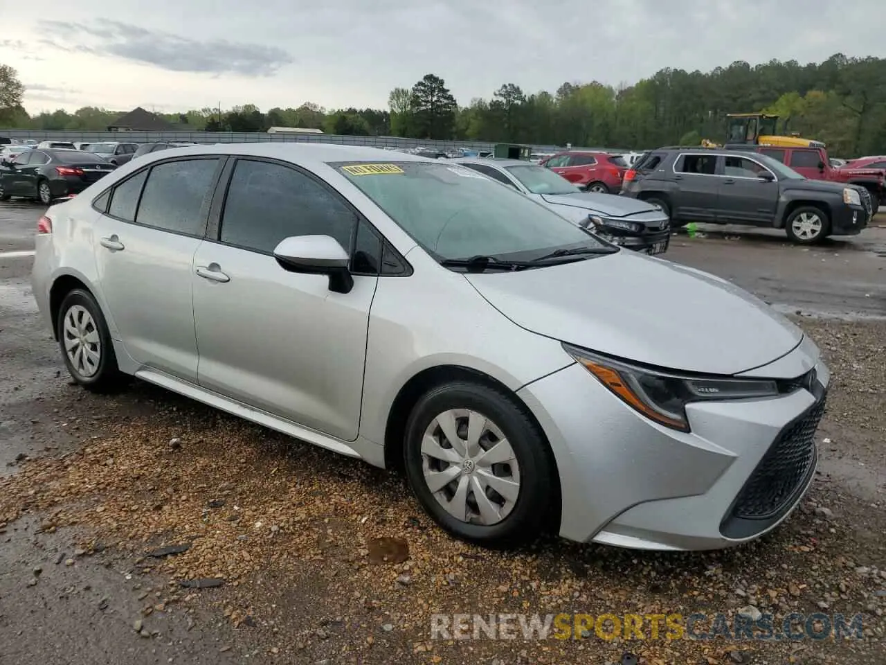 4 fotografías del automóvil dañado 5YFDPRAE3LP074230 TOYOTA COROLLA 2020