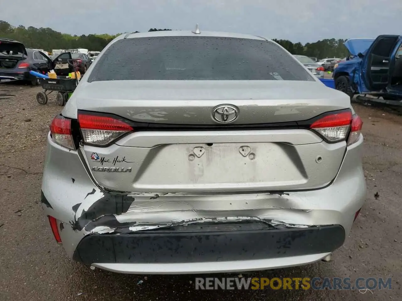 6 fotografías del automóvil dañado 5YFDPRAE3LP074230 TOYOTA COROLLA 2020