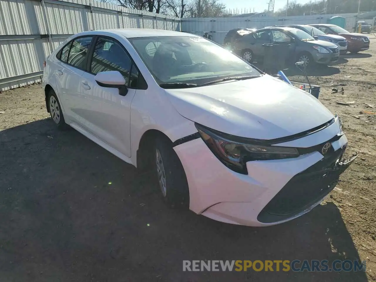 1 fotografías del automóvil dañado 5YFDPRAE3LP098088 TOYOTA COROLLA 2020