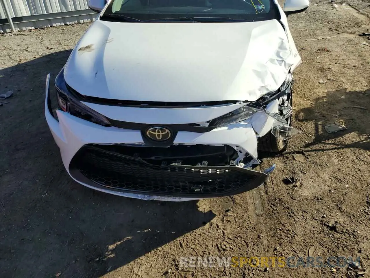 9 fotografías del automóvil dañado 5YFDPRAE3LP098088 TOYOTA COROLLA 2020