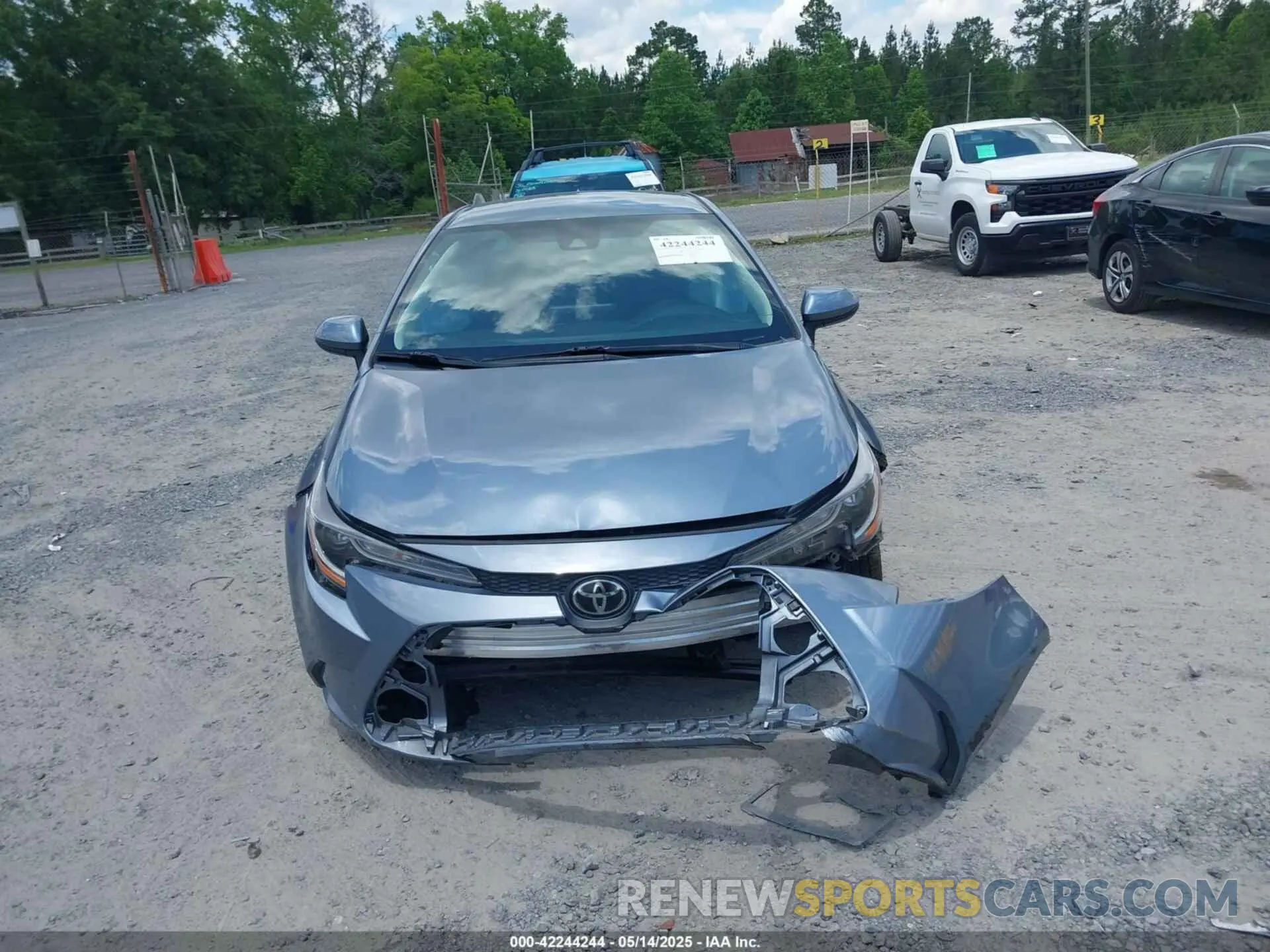 11 fotografías del automóvil dañado 5YFDPRAE5LP096519 TOYOTA COROLLA 2020