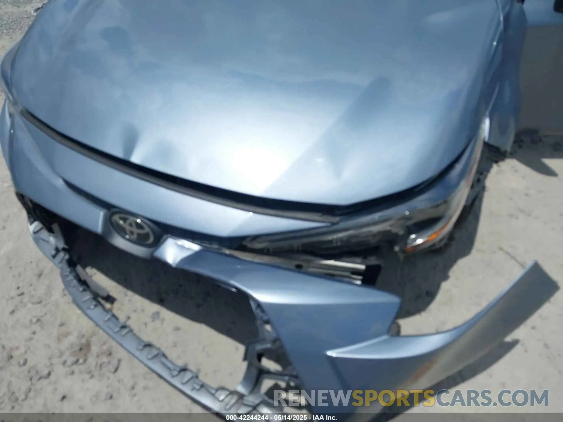 6 fotografías del automóvil dañado 5YFDPRAE5LP096519 TOYOTA COROLLA 2020