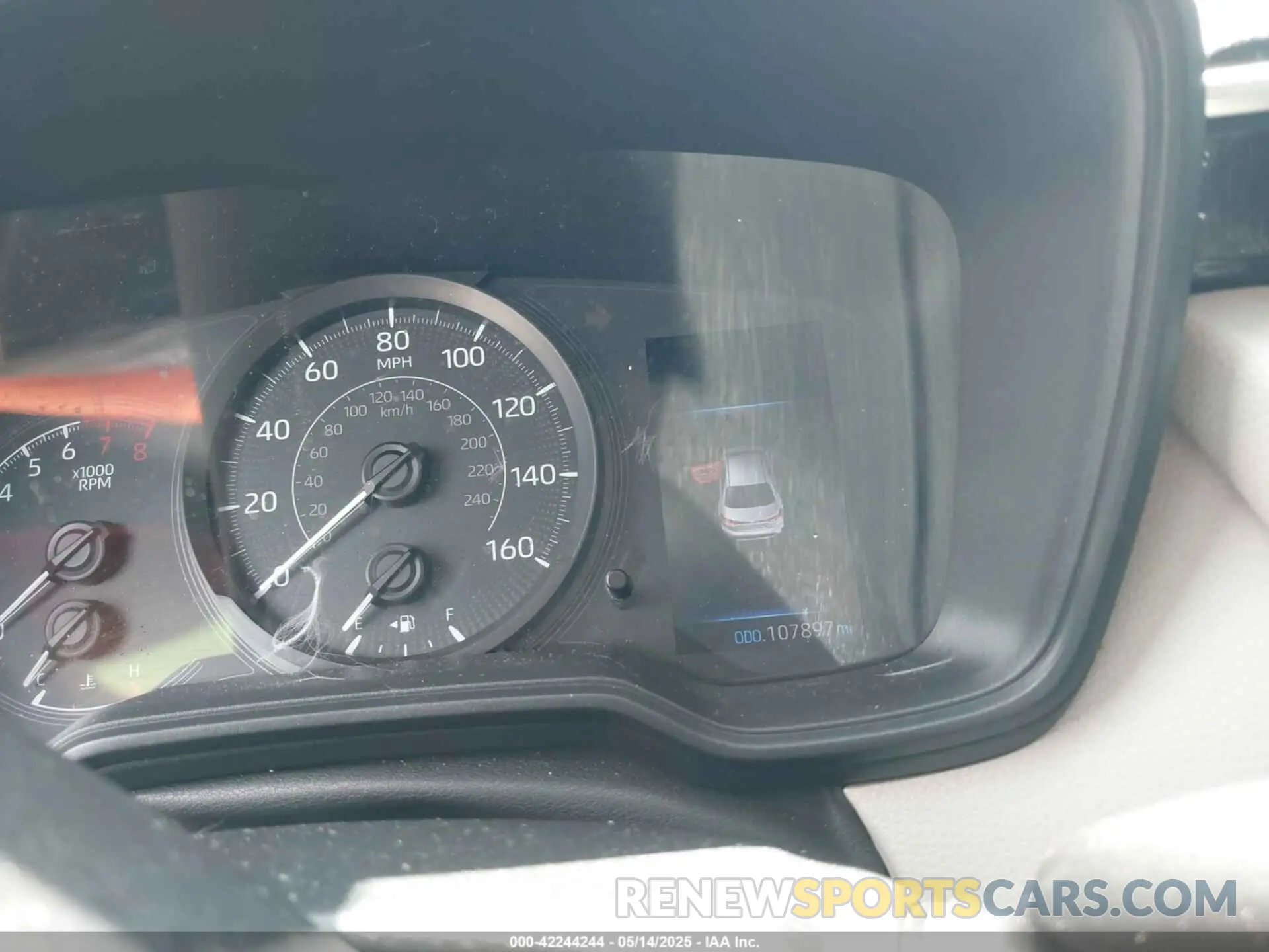 7 fotografías del automóvil dañado 5YFDPRAE5LP096519 TOYOTA COROLLA 2020