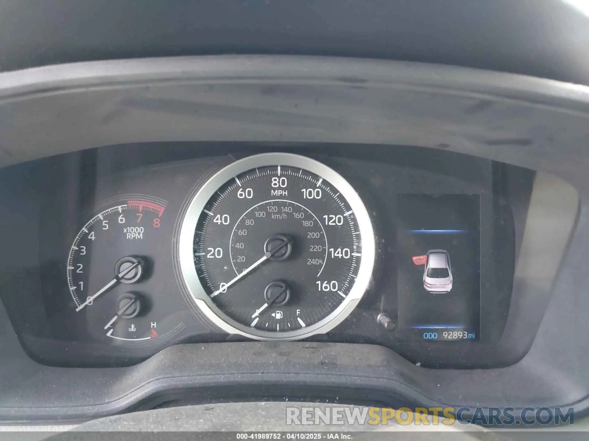 7 fotografías del automóvil dañado 5YFDPRAE6LP026978 TOYOTA COROLLA 2020