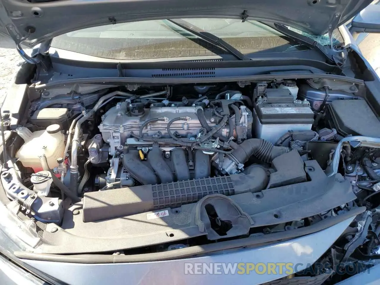 7 fotografías del automóvil dañado 5YFDPRAE6LP106460 TOYOTA COROLLA 2020
