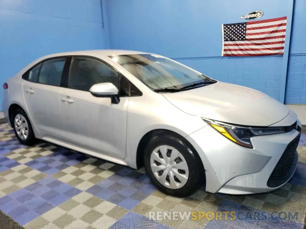 4 fotografías del automóvil dañado 5YFDPRAE6LP116471 TOYOTA COROLLA 2020