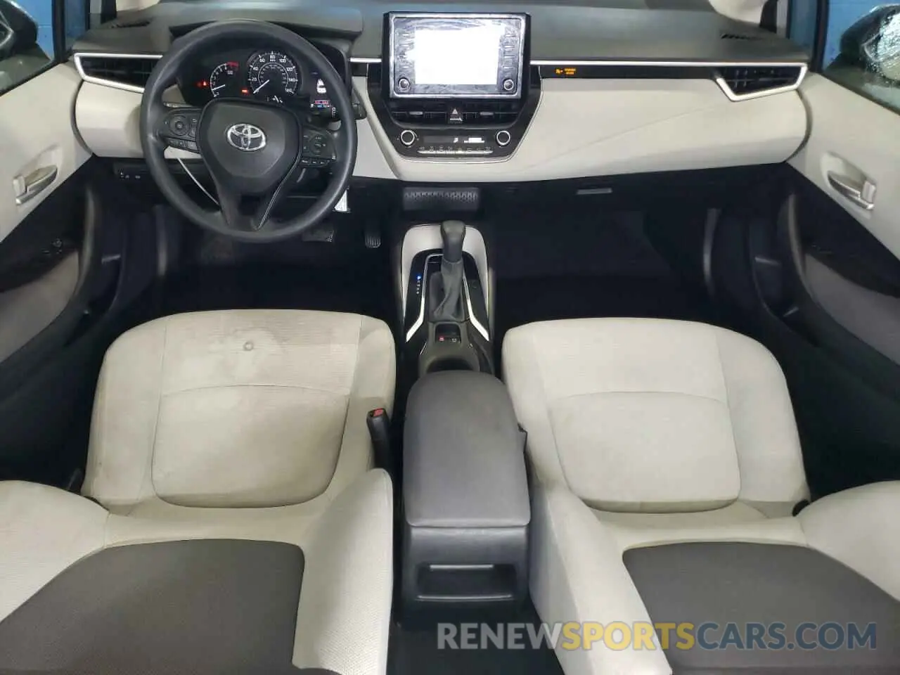 8 fotografías del automóvil dañado 5YFDPRAE6LP116471 TOYOTA COROLLA 2020