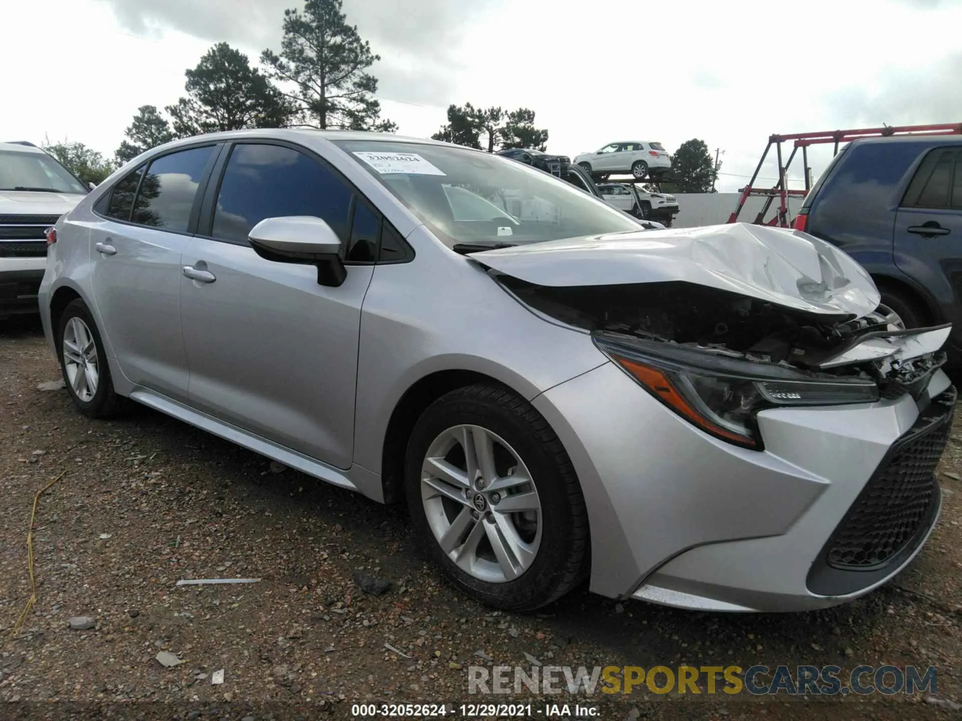 1 fotografías del automóvil dañado 5YFDPRAE7LP034653 TOYOTA COROLLA 2020