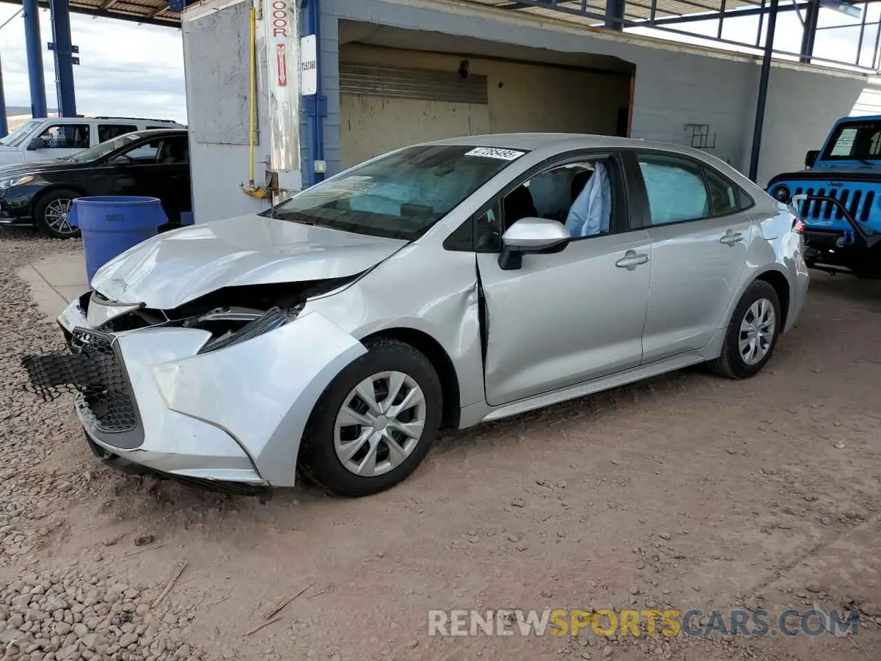 1 fotografías del automóvil dañado 5YFDPRAE7LP072528 TOYOTA COROLLA 2020