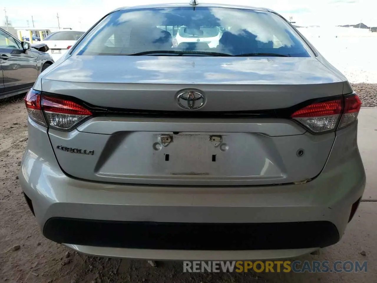 6 fotografías del automóvil dañado 5YFDPRAE7LP072528 TOYOTA COROLLA 2020