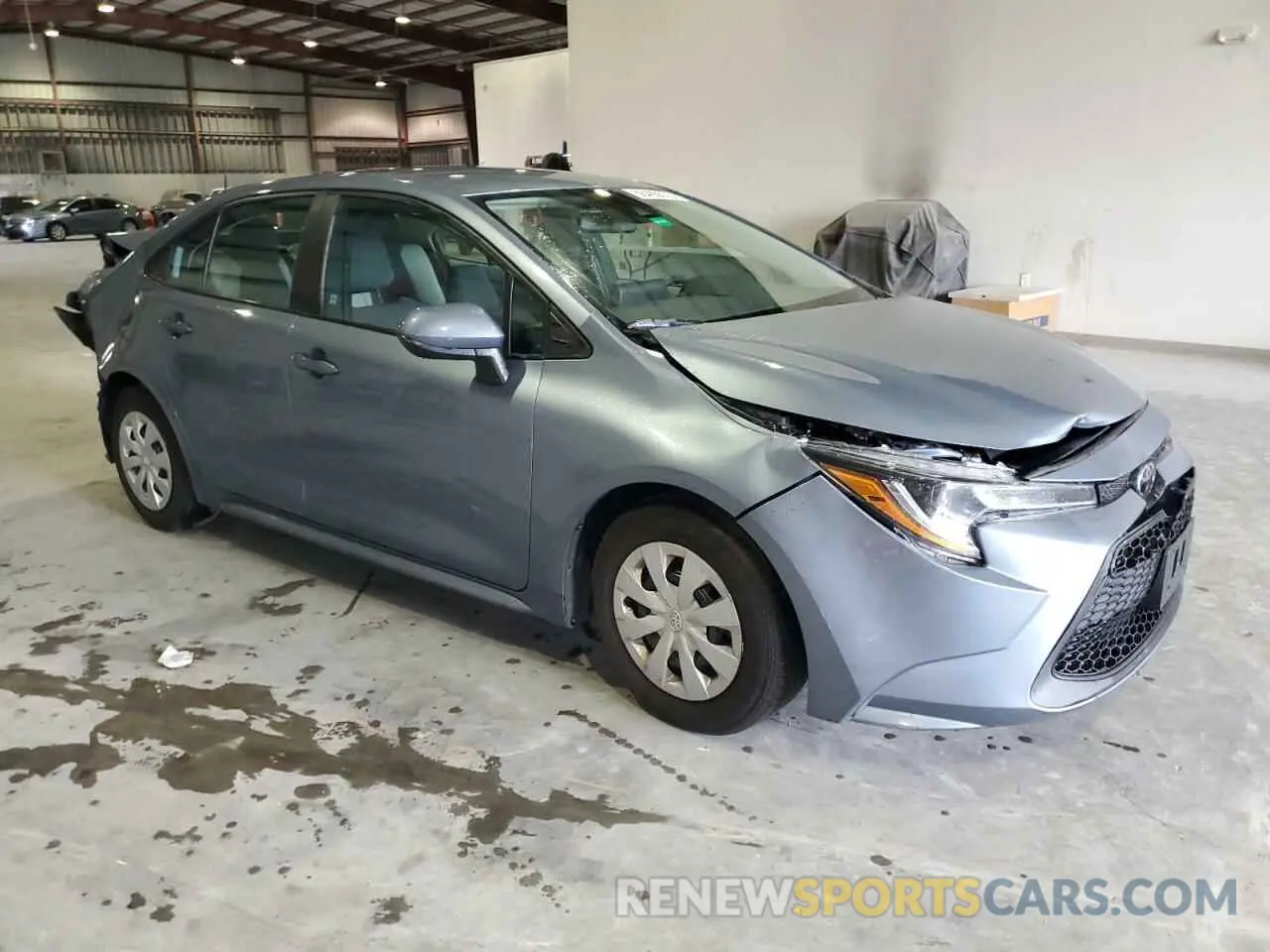 4 fotografías del automóvil dañado 5YFDPRAE8LP007445 TOYOTA COROLLA 2020