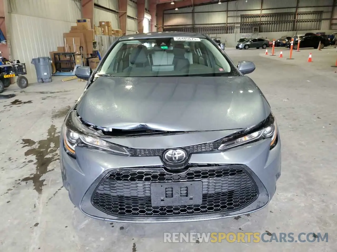 5 fotografías del automóvil dañado 5YFDPRAE8LP007445 TOYOTA COROLLA 2020