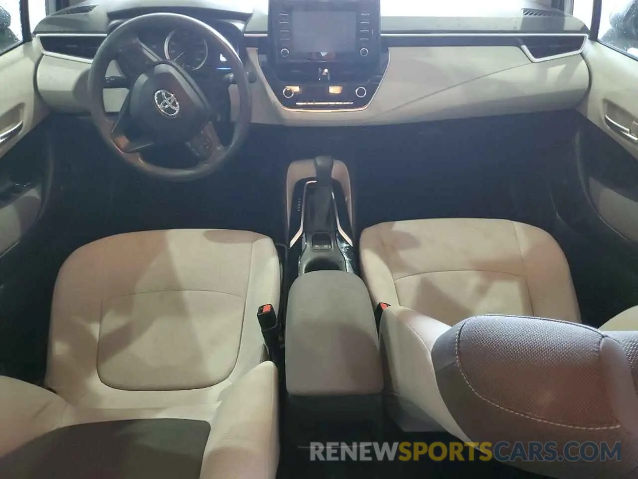8 fotografías del automóvil dañado 5YFDPRAE8LP007445 TOYOTA COROLLA 2020