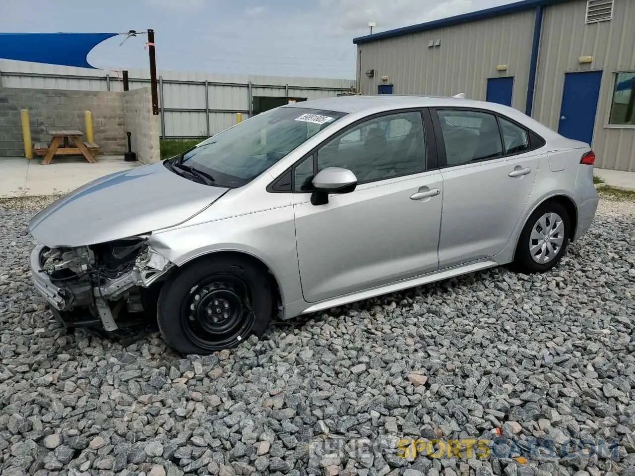 1 fotografías del automóvil dañado 5YFDPRAE8LP091332 TOYOTA COROLLA 2020