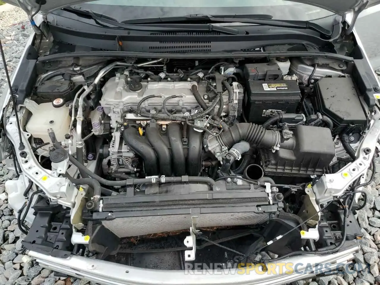 11 fotografías del automóvil dañado 5YFDPRAE8LP091332 TOYOTA COROLLA 2020