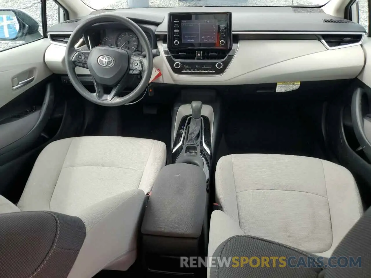 8 fotografías del automóvil dañado 5YFDPRAE8LP091332 TOYOTA COROLLA 2020