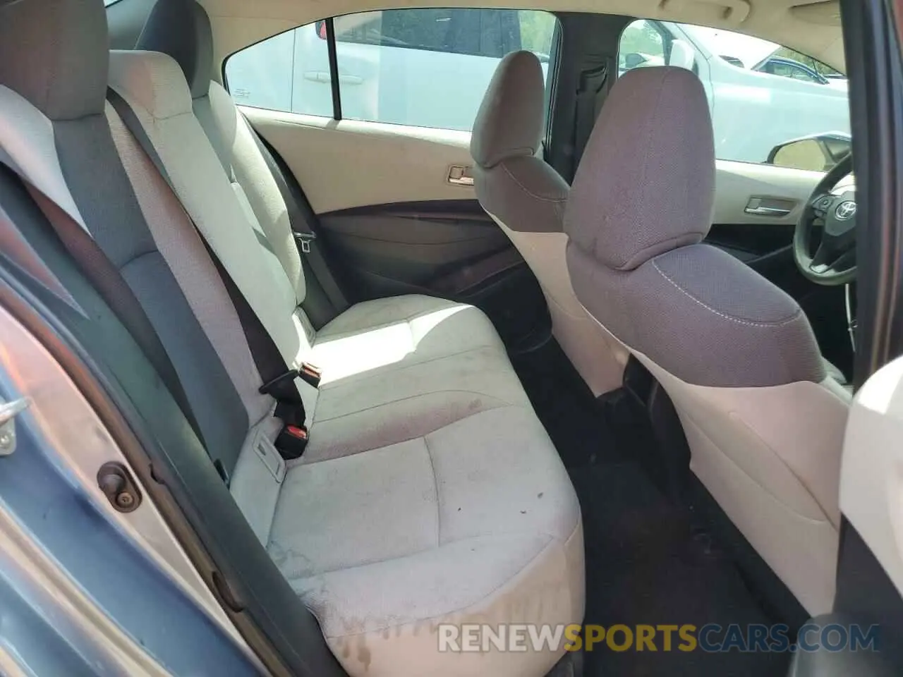 10 fotografías del automóvil dañado 5YFDPRAE9LP045721 TOYOTA COROLLA 2020