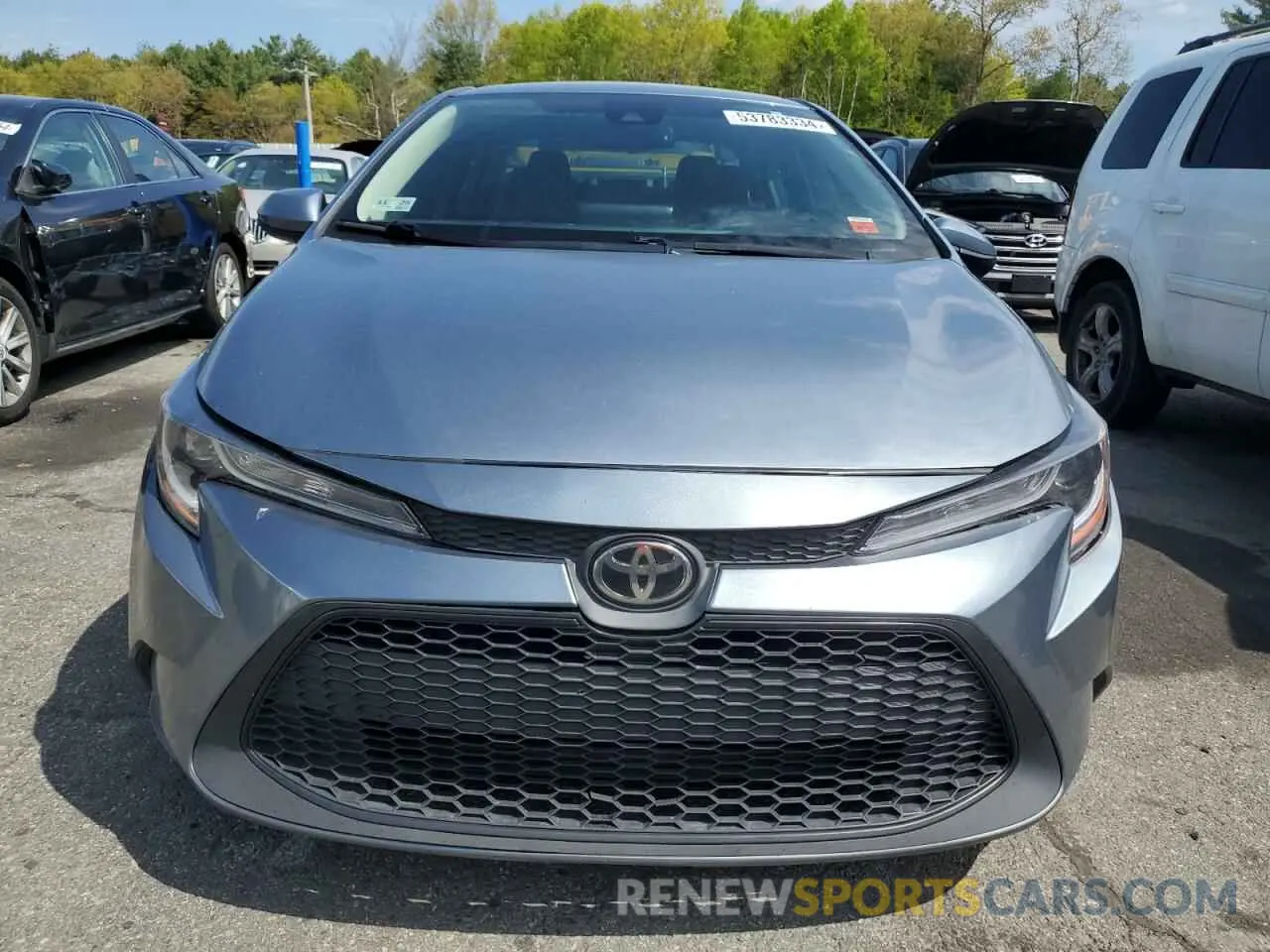 5 fotografías del automóvil dañado 5YFDPRAE9LP045721 TOYOTA COROLLA 2020