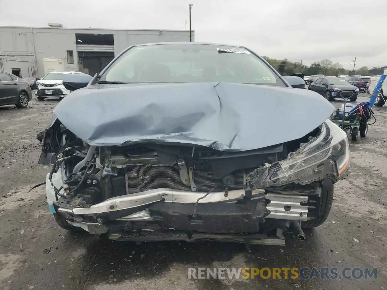 5 fotografías del automóvil dañado 5YFDPRAE9LP052278 TOYOTA COROLLA 2020
