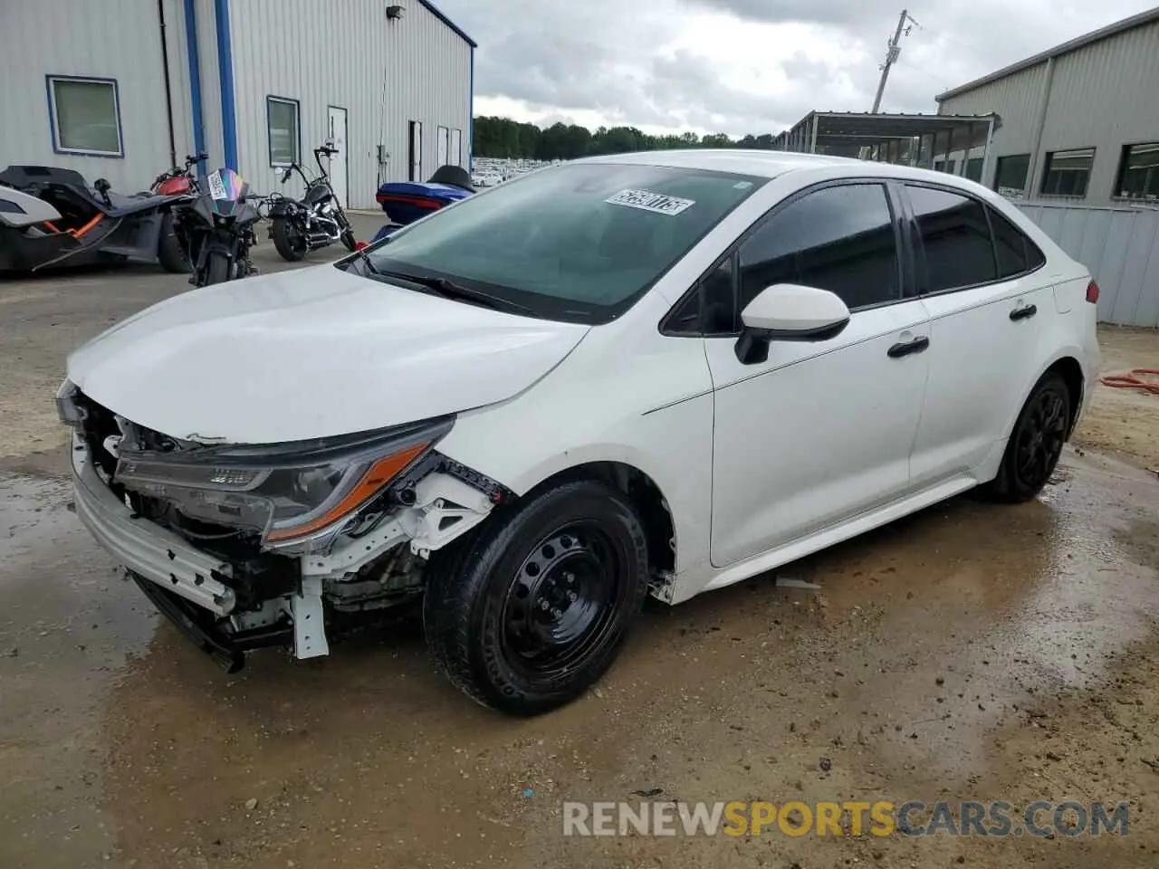 1 fotografías del automóvil dañado 5YFDPRAEXLP067632 TOYOTA COROLLA 2020